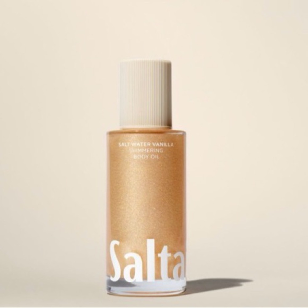 SAltair shimmering body oil salt water vanilla